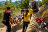 Nazımiye kırsalında düşme sonucu yaralanan kadın hastaneye kaldırıldı