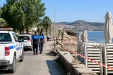 Ayvalık Sarımsaklı'da yoğun denetim: Sahillerde düzen ve erişim ön plana çıktı