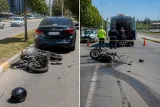 Çorlu’da İki Ayrı Motosiklet Kazasında Sürücüler Yaralandı