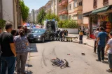 Eskişehir Odunpazarı'nda bisikletli çocuğa çarpan araç kazaya neden oldu