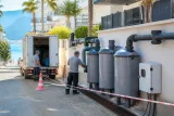 Fethiye'de koku sorunu terfi merkezlerine takılan filtrelerle giderildi
