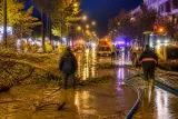 Kadirli'de akşam sağanağı ve fırtına hayatı etkiledi