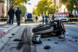 Niksar'da motosiklet sürücüsü kaldırıma çarpması sonucu yaşamını yitirdi