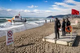 Samsun'da Sahil Güvenlik plajlarda önlemleri sıklaştırdı: 'Denize girmeyin' uyarısı