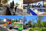 Sandıklı Belediyesi saha çalışmalarıyla mahallelerde altyapı ve park yenilemesi sürdürüyor