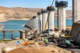 Silvan Barajı ulaşım projelerinde hedef 2027: Viyadük ve bağlantı yollarında çalışmalar sürüyor