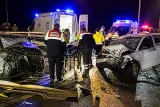 Turhal'da D-100 kavşağında iki otomobil çarpıştı: 9 yaralı