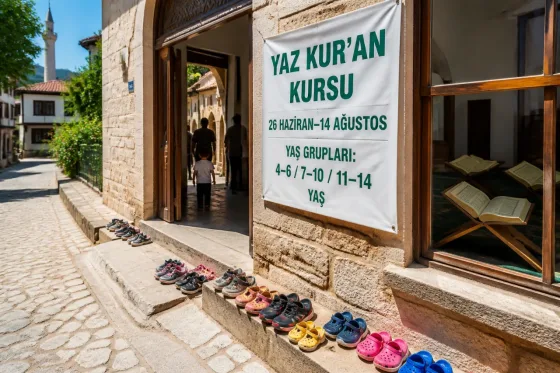 Beypazarı'nda yaz dönemi Kur'an kursları başladı: Program 14 Ağustos'a kadar sürecek