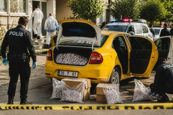 Bornova'da polis operasyonu: 280 bin uyuşturucu hap ele geçirildi