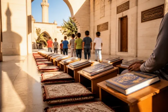 Çermik'te yaz döneminde müftülük gözetiminde Kur'an kursları yeniden başladı