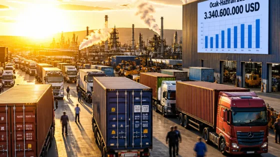 Çorum ilk yarıda 3,34 milyar dolarlık ihracat gerçekleştirdi