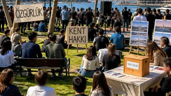 Kadıköy'de Yoğurtçu Parkı'nda 'Özgürlük Buluşması' gençlerin çağrısıyla toplandı