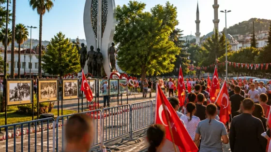 Kozan'da 15 Temmuz anması: Bayraklar, kortej ve dualarla birlik mesajı
