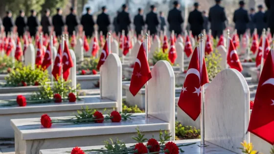 Osmaniye'de 15 Temmuz şehitleri mezarlıkta düzenlenen törenle anıldı