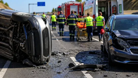 Silvan'da çarpışma: Cip ile hafif ticari araçtaki 9 kişi yaralandı