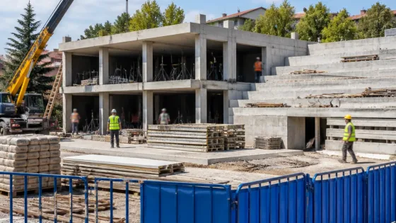 Tosya’da güreş sahası ve yeni düğün salonu kısa sürede hizmete girecek