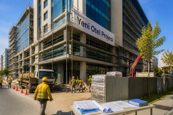 Ümraniye’ye yeni otel yatırımı: Pelora Hotel için kapsamlı kurulum süreci başladı