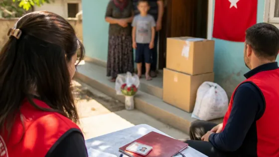 Vize'de 15 Temmuz ziyaretleri: Şehit aileleri ve gaziler evlerinde ziyaret edildi