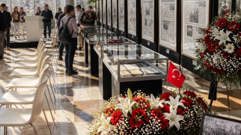15 Temmuz’un 10. yılına özel gazetecilik atölyesi sergisi açıldı