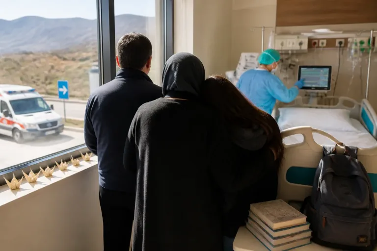 Aksaray'da kazada yaşamını yitiren Berivan'ın organları 7 hastaya umut oldu