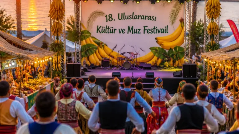 Anamur’da 18. Uluslararası Kültür ve Muz Festivali 17-19 Temmuz’da başlıyor