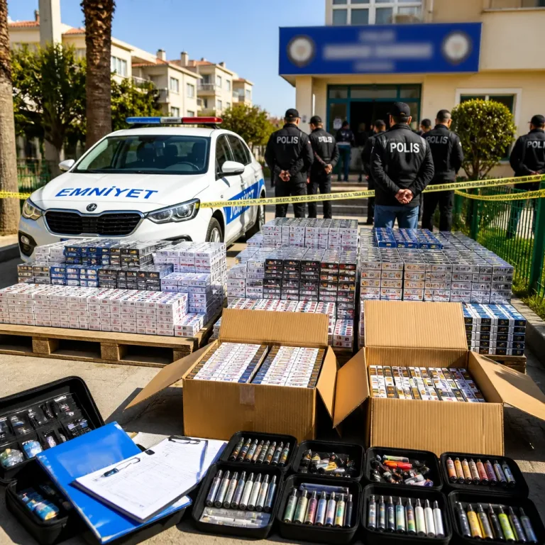 Şanlıurfa'da piyasa değeri yaklaşık 3,5 milyon lira olan kaçak sigara ele geçirildi, 1 tutuklama