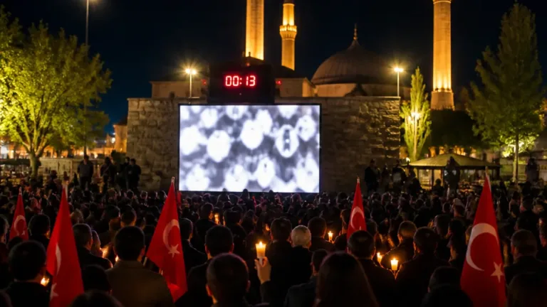 Aydıntepe'de 15 Temmuz'un 10. yılı dualarla ve nöbetle anıldı