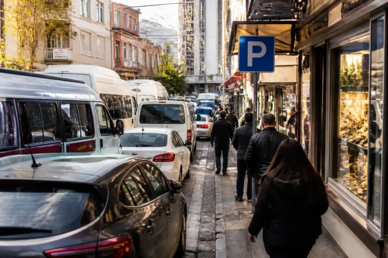 Babaeski'de artan araç sayısı merkezde otopark krizine yol açtı