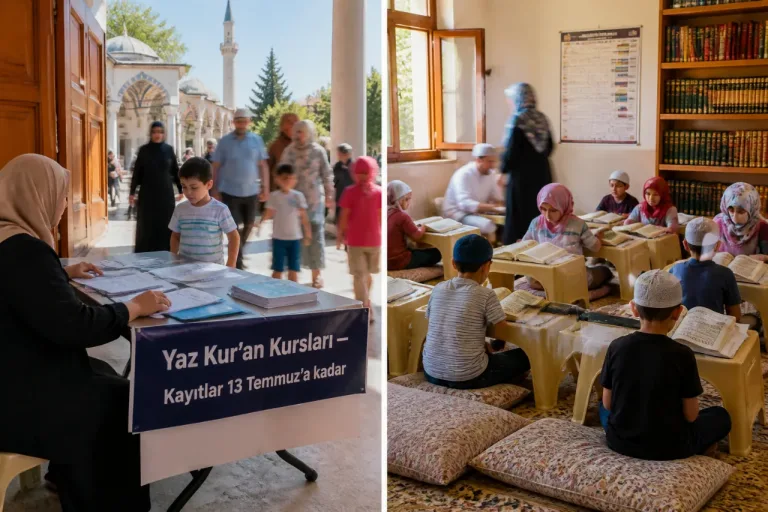 Bandırma’da yaz Kur’an kursları başladı: Kayıtlar 13 Temmuz’a kadar