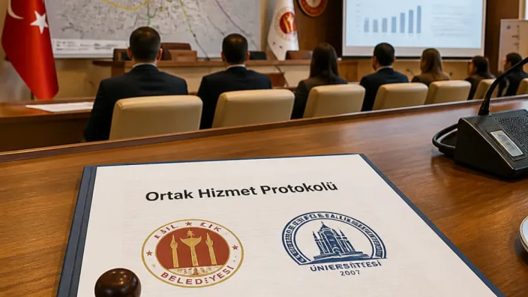 Bilecik Belediyesi, toplu taşımayı yeniden planlamak için üniversiteyle protokole yetki verdi