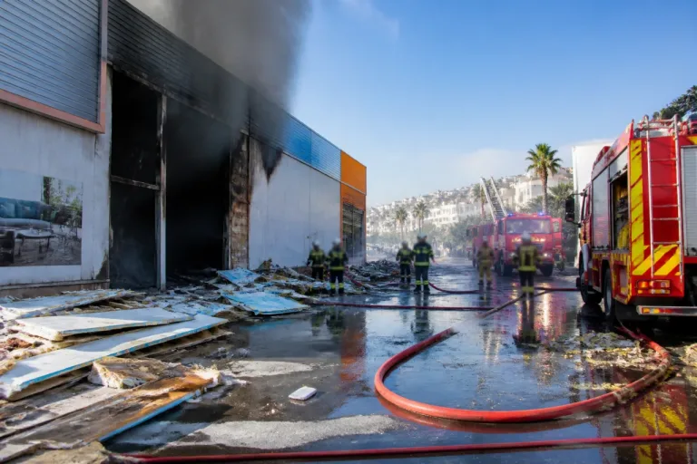 Bodrum Ortakent’te yapı market deposunda yangın: 1 yaralı, söndürme çalışmaları tamamlandı