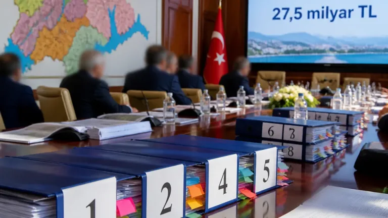 Burdur’da 420 proje için 27,5 milyar TL’lik yatırım gündemde