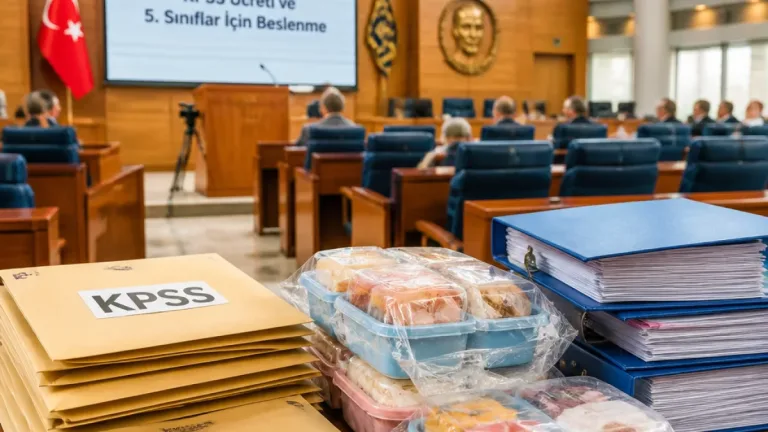 Büyükşehir’den sınav ve beslenme desteği: KPSS ücreti ve 5. sınıflar gündemde