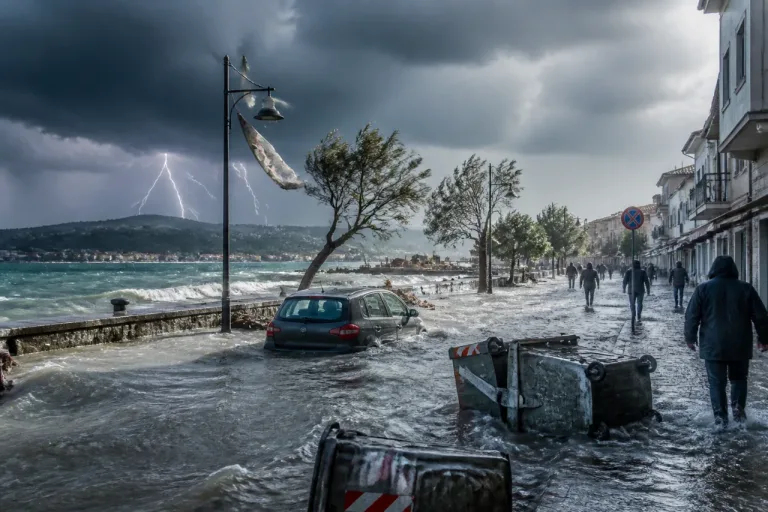 Çanakkale'nin kuzeyinde yerel olarak kuvvetli yağış uyarısı