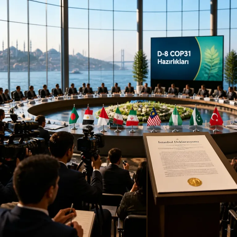 D-8 ülkeleri İstanbul Deklarasyonu ile COP31’e ortak hazırlık kararı aldı