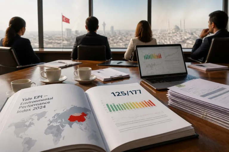 Yale EPI: Türkiye 177 ülke içinde 125'inci sırada kaldı, sıralama yükseldi ama performans alt yarıda