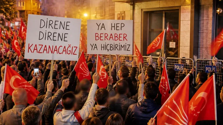 CHP Rize yönetimlerinde görevden alma kararı kentte protesto ile karşılandı