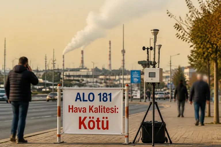 Çorlu’da hava kalitesi 'kötü' seviyede: Vatandaşlara şikâyet çağrısı