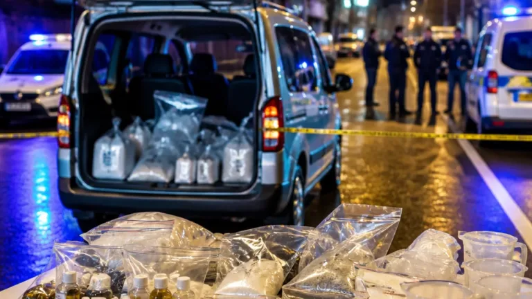Çorlu'da narkotik operasyonu: Araçta 1 kg esrar ve 839 g kimyasal madde ele geçirildi