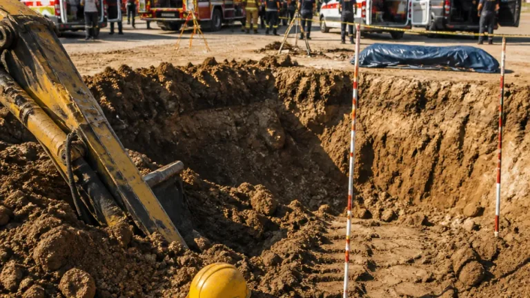Denizli Merkezefendi'de inşaat göçüğü: 1 işçi hayatını kaybetti