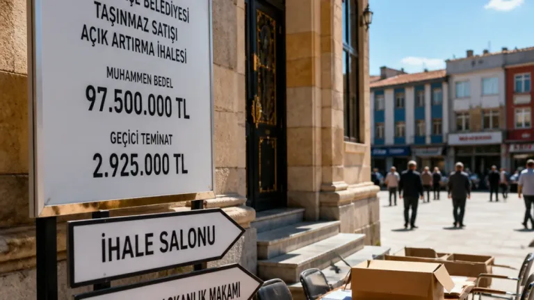 Dinar Belediyesi 30 taşınmazı açık artırmayla satışa çıkarıyor
