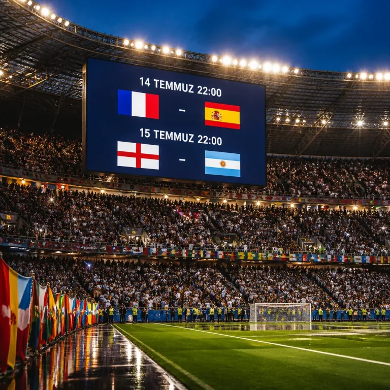 2026 Dünya Kupası'nda yarı final eşleşmeleri ve maç programı belli oldu