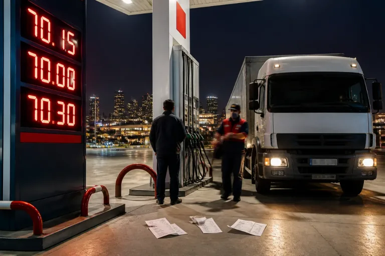 Motorinde peş peşe zam: litre fiyatında son geceartışı 3,08 TL oldu