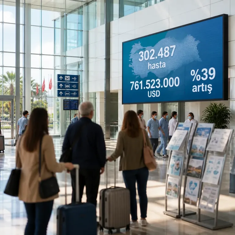 Türkiye ilk çeyrekte sağlık turizminden 761,5 milyon dolar gelir elde etti