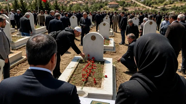 Ermenek'te Vali Çiçek'ten şehit aileleri ve maden şehitliğine ziyaret