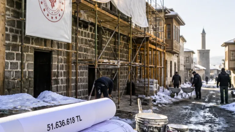 Erzurum'da kültür mirasına 51,6 milyon lira destek sağlandı