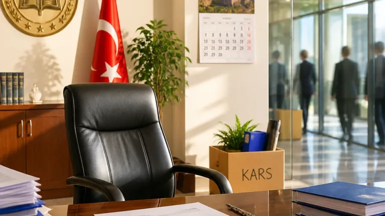 Gaziantep İl Millî Eğitim Müdürlüğü yardımcısının görevi Kars’a devredildi