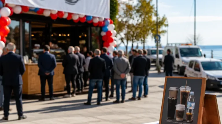 Gemlik'te Kumla Yunuslar Mahallesi'ne yeni Gemlik Kafe şubesi açıldı