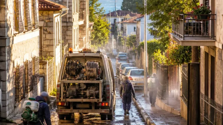 Giresun’da yaz ilaçlaması: Haşere popülasyonuna karşı kapsamlı çalışma sürüyor