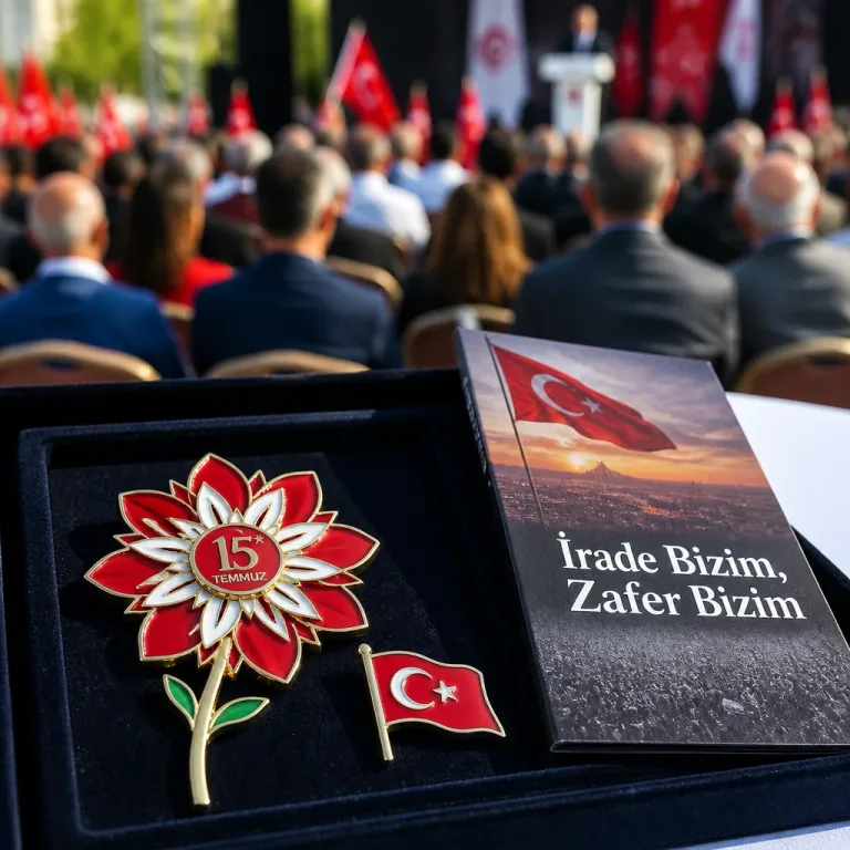 15 Temmuz 10. yılı için hazırlanan hatıra rozeti: Duran'ın paylaşımı ve anlamı